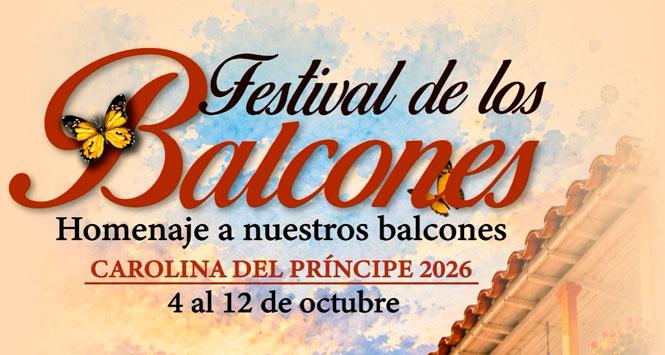 Festival de los Balcones 2026 en Carolina del Príncipe, Antioquia