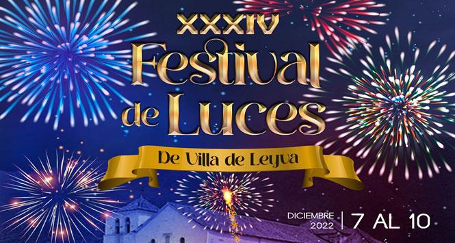 Festival de Luces 2022 en Villa de Leyva, Boyacá