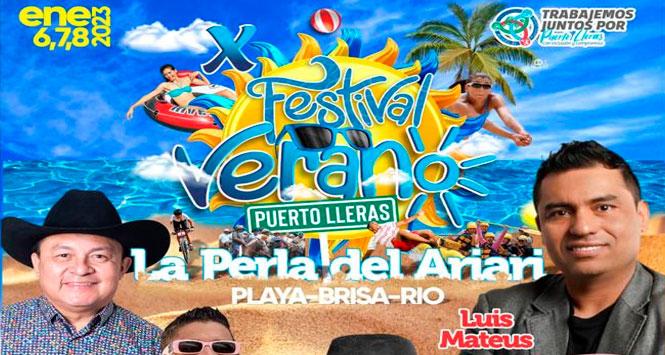 Festival de Verano 2023 en Puerto Lleras, Meta