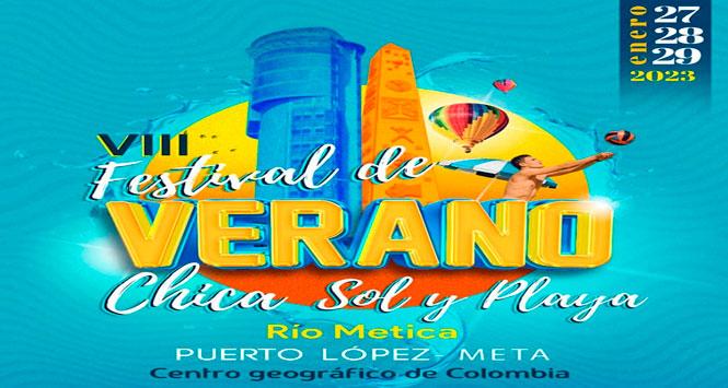 Festival de verano 2023 en Puerto López, Meta