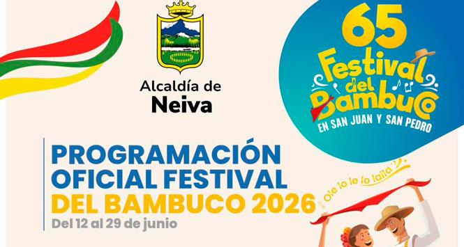 Festival del Bambuco 2026 en Neiva, Huila