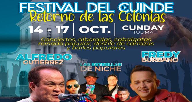 Festival del Cuinde 2022 en Cunday, Tolima