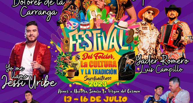 Festival del Folclor, La Cultura y La Tradición 2023 en Sardinata, Norte de Santander