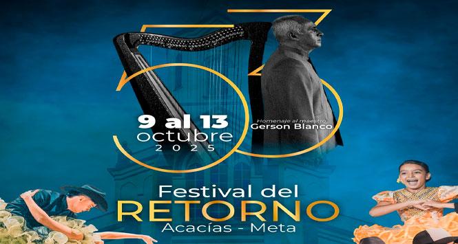 Festival del Retorno 2025 en Acacías, Meta