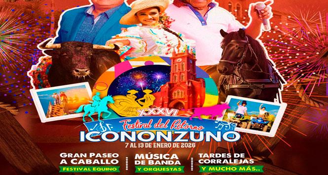 Festival del Retorno 2026 en Icononzo, Tolima