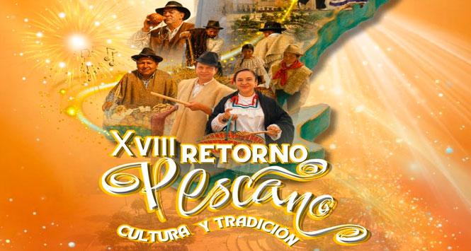 Festival del Retorno Pescano 2026 en Pesca, Boyacá
