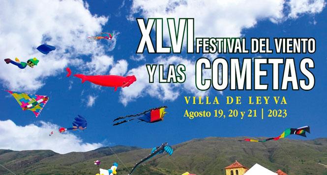 Festival del Viento y las Cometas 2023 en Villa de Leyva, Boyacá