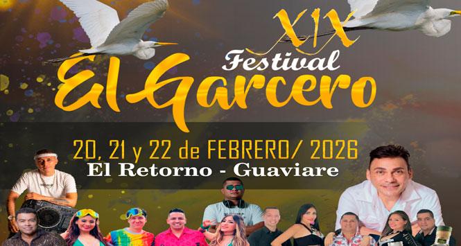 Festival El Garcero 2026 en El Retorno, Guaviare