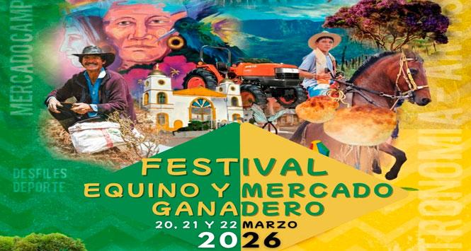 Festival Equino y Mercado Ganadero 2026 en Gutiérrez, Cundinamarca
