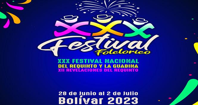 Festival Folclórico 2023 en Bolívar, Santander
