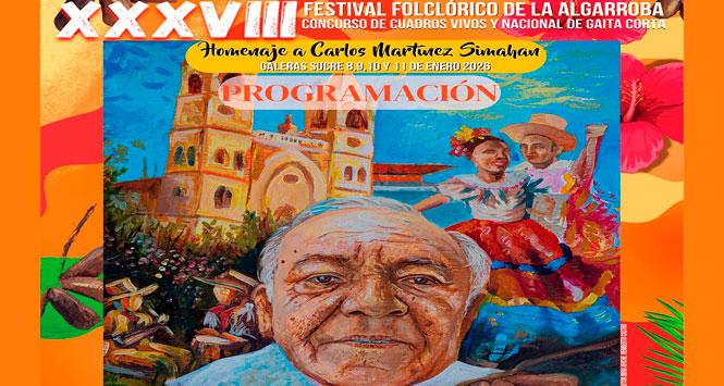 Festival Folclórico de la Algarroba 2026 en Galeras, Sucre