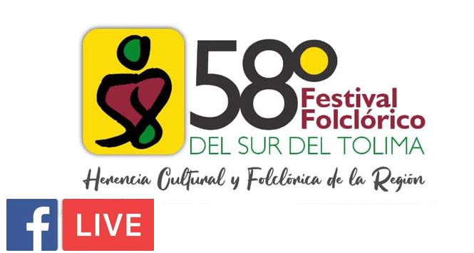 Festival Folclórico del Sur del Tolima 2021 en Purificación, Tolima