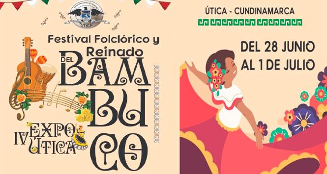 Festival Folclórico y Reinado del Bambuco 2024 en Útica, Cundinamarca Festival Folclórico y Reinado del Bambuco 2024 en Útica, Cundinamarca