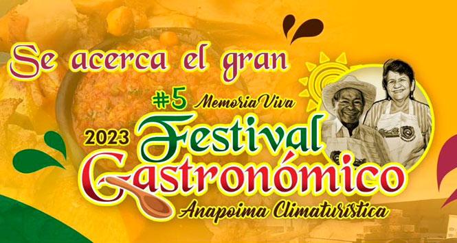 Festival Gastronómico 2023 en Anapoima, Cundinamarca