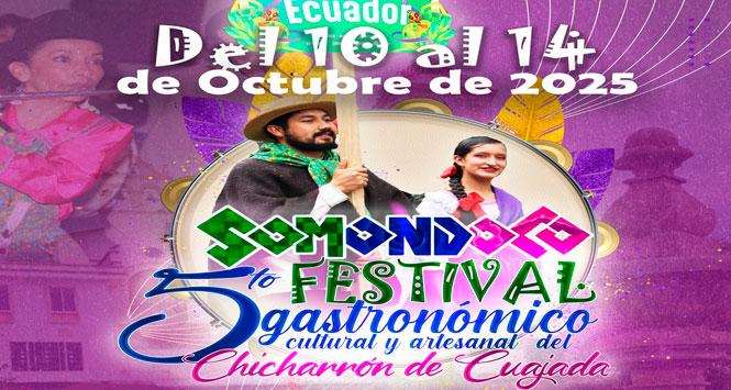 Festival Gastronómico, Cultural y Artesanal 2025 en Somondoco, Boyacá