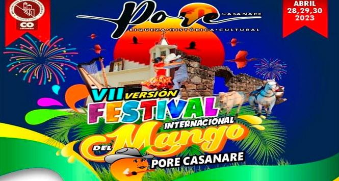 Festival Internacional del Mango 2023 en Pore, Casanare