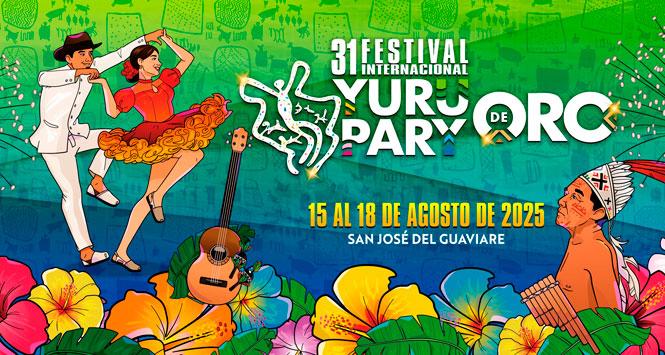 Festival Internacional Yurupary de Oro 2025 en San José del Guaviare, Guaviare