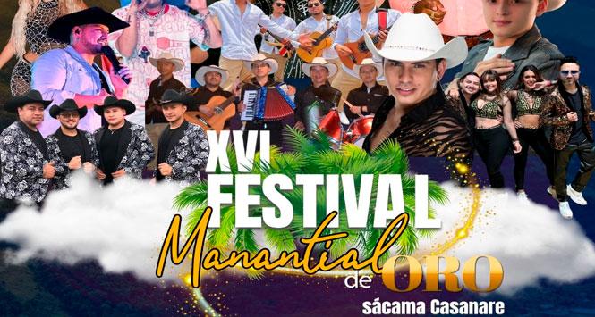 Festival Manantial de Oro 2024 en Sácama, Casanare Festival Manantial de Oro 2024 en Sácama, Casanare