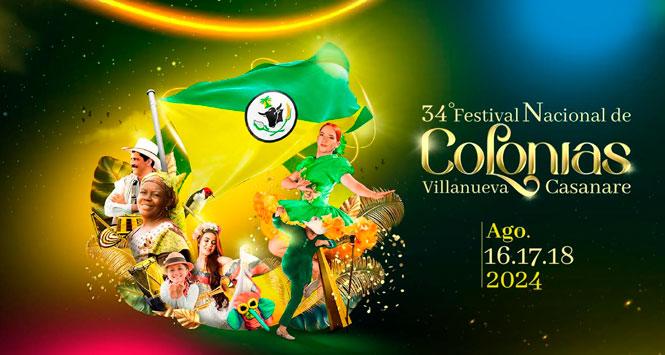 Festival Nacional de Colonias 2024 en Villanueva, Casanare Festival Nacional de Colonias 2024 en Villanueva, Casanare