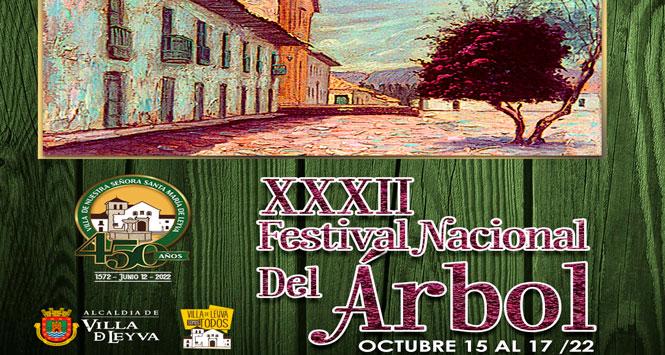Festival Nacional del Árbol 2022 en Villa de Leyva, Boyacá