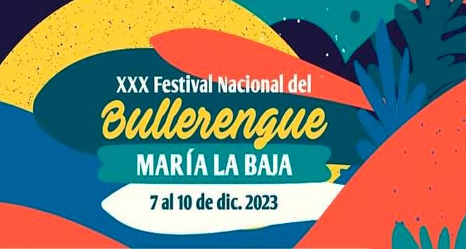 Festival Nacional del Bullerengue 2023 en María La Baja, Bolívar