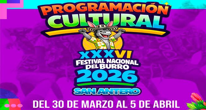 Festival Nacional del Burro 2026 en San Antero, Córdoba