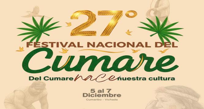 Festival Nacional del Cumare 2025 en Cumaribo, Vichada