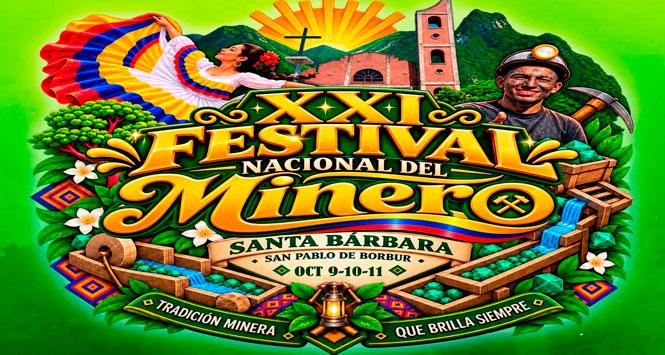 Festival Nacional del Minero 2026 en San Pablo de Borbur, Boyacá