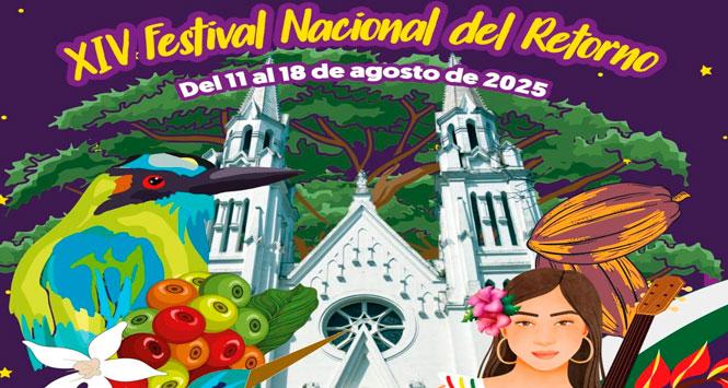 Festival Nacional del Retomo 2025 en Líbano, Tolima