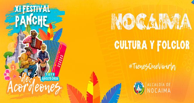 Festival Panche de Acordeones 2026 en Nocaima, Cundinamarca