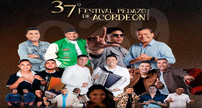 Festival Pedazo de Acordeón 2026 en El Paso, Cesar