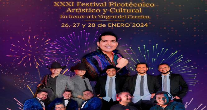 Festival Pirotécnico, Artístico y Cultural 2024 en Guateque, Boyacá
