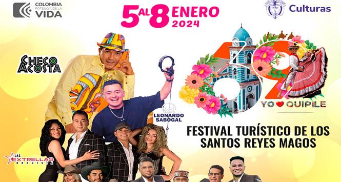 Festival Turístico de los Santos Reyes Magos 2024 en Quipile, Cundinamarca