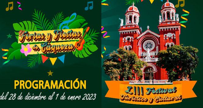 Festival Turístico y Cultural 2022 en Cáqueza, Cundinamarca