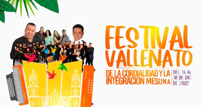 Festival Vallenato 2022 en La Mesa, Cundinamarca
