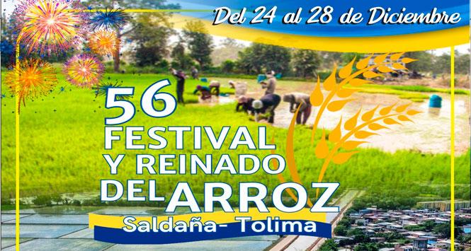 Festival y Reinado del Arroz 2025 en Saldaña, Tolima