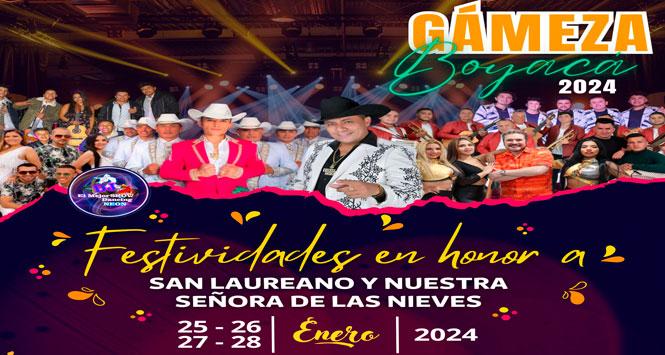 Festividades 2024 en Gámeza, Boyacá