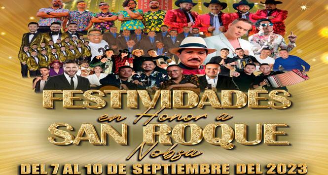 Festividades en honor a San Roque 2023 en Nobsa, Boyacá
