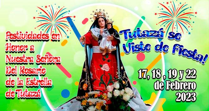 Festividades Nuestra Señora del Rosario de La Estrella 2023 en Tutazá, Boyacá