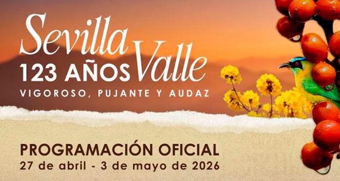 Fiesta Aniversarias 2026 en Sevilla, Valle del Cauca