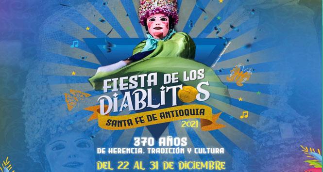 Fiesta de los Diablitos 2021 en Santa Fé de Antioquia