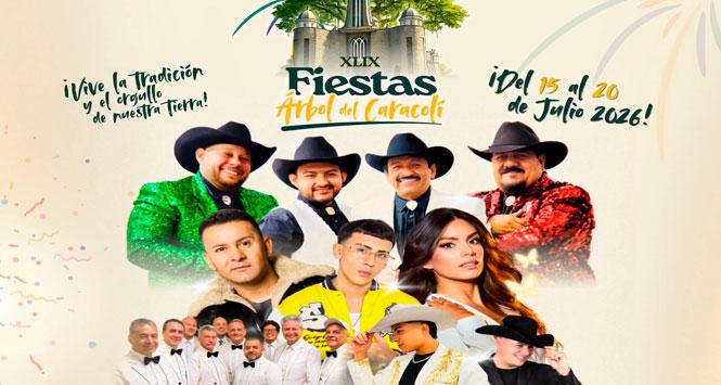 Fiestas Árbol de Caracolí 2026 en Caracolí, Antioquia