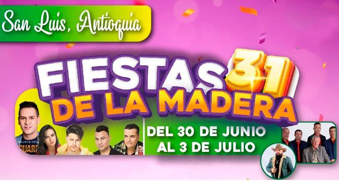 Fiestas de la Madera 2023 en San Luis, Antioquia