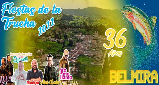 Fiestas de la Trucha 2022 en Belmira, Antioquia