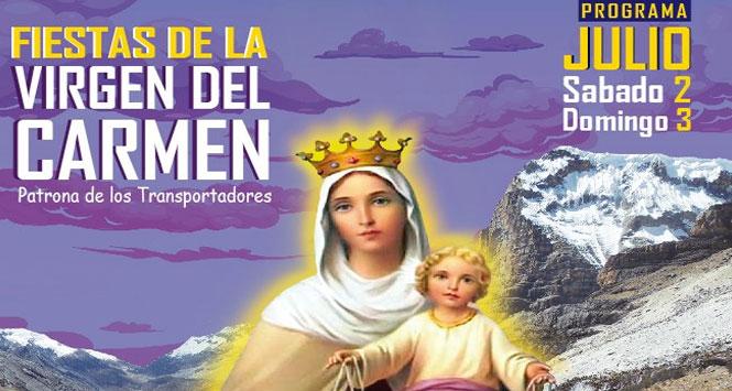 Fiestas de La Virgen del Carmen 2022 en El Cocuy, Boyacá
