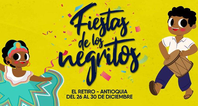 Fiestas de los Negritos 2021 en El Retiro, Antioquia