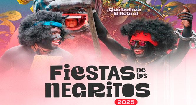 Fiestas de los Negritos 2025 en El Retiro, Antioquia