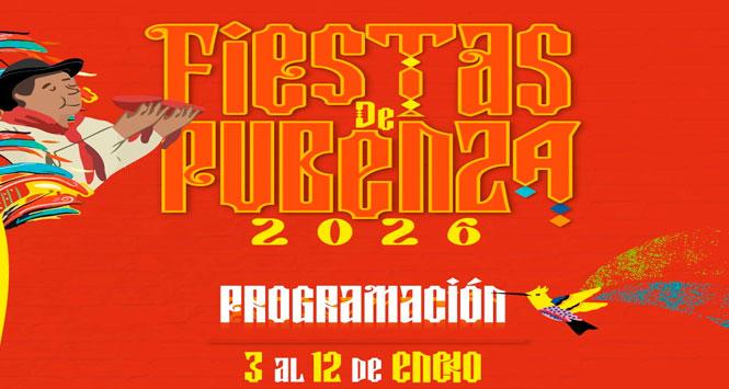 Fiestas de Pubenza 2026 en Popayán, Cauca