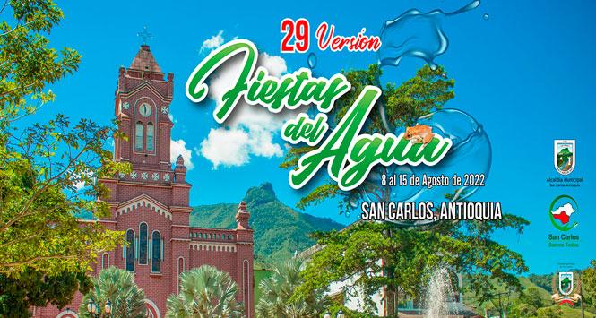 Fiestas del Agua 2022 en San Carlos, Antioquia