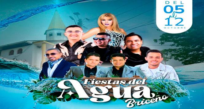 Fiestas del Agua 2026 en Briceño, Antioquia